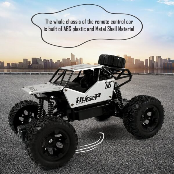 Rock Crawler Monster RC Truck – All-Terrain Rechargeable Stunt Racing Car