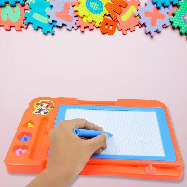 02_0c70a033-6c2e-4798-bad8-b7eca5cce691.jpg Magnetic Slate Sketch Pad / Board for Kids (1 Pc / 27 × 19 Cm)