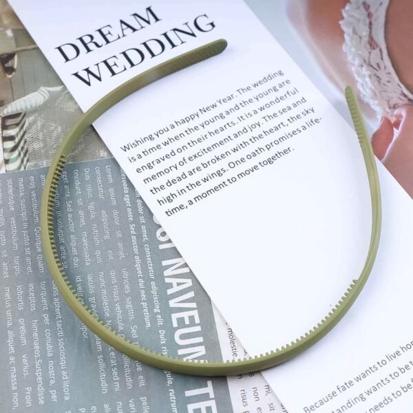 Plastic Simple Headbands Comb Headbands Hairbands (1 Pc), Hair accessories