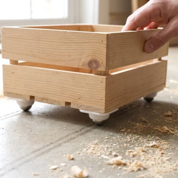 Heavy-Duty Furniture Moving Roller Mini Wheels (4 Pc Set)