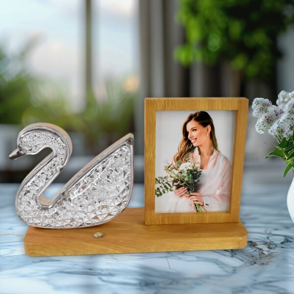02_145da8ae-ea0e-4260-8bfe-49d7b448dc8d.jpg Duck Shape Cystal Led Lamp & Photo Frame Night Lamp | Wedding Gift | love couple