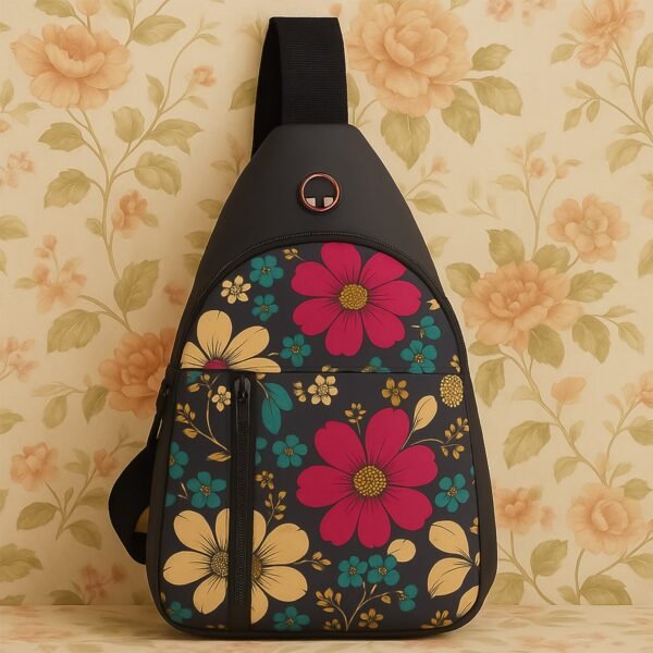 Waterproof Waist Bag – Shoulder Crossbody Bag with USB Charging Slot