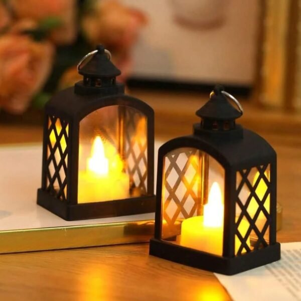 Smokeless Led Light Lantern Lamp, Diwali (24 Pcs Set)