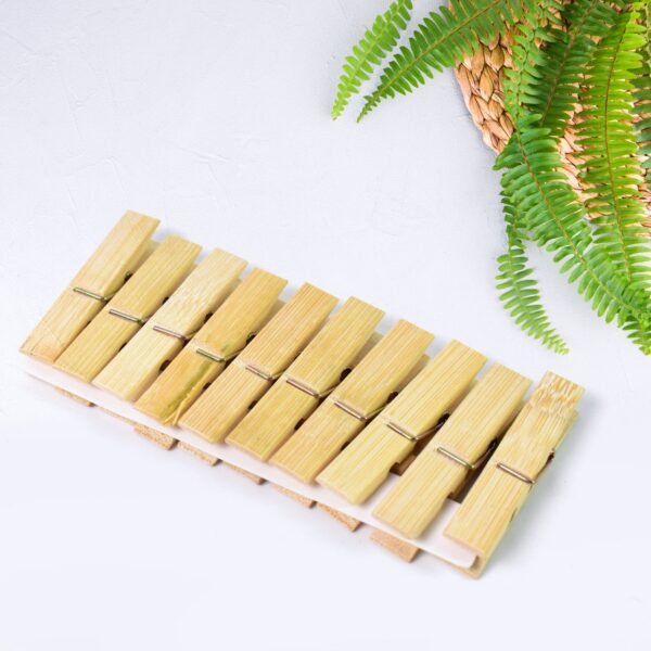 02_15c5b251-70b0-45bd-98f8-6ecce00e608c.jpg Heavy Duty Bamboo Wooden Cloth Clips / Pegs (10 Pcs Set)