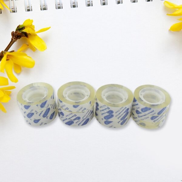 Transparent Tape Refills, Tape for Office, Home, School -1.2cm X 30 Meter Per Roll (12 Pc Set)