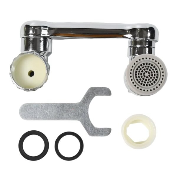 Splash Faucet Filter 180° Rotating Sprayer – Water-Saving Sink Aerator Extender