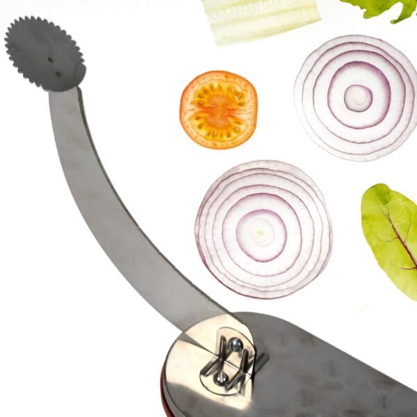 Steel Vegetable Cutter – Premium Fruit & Vegetable Cutting Tool (Color Box)