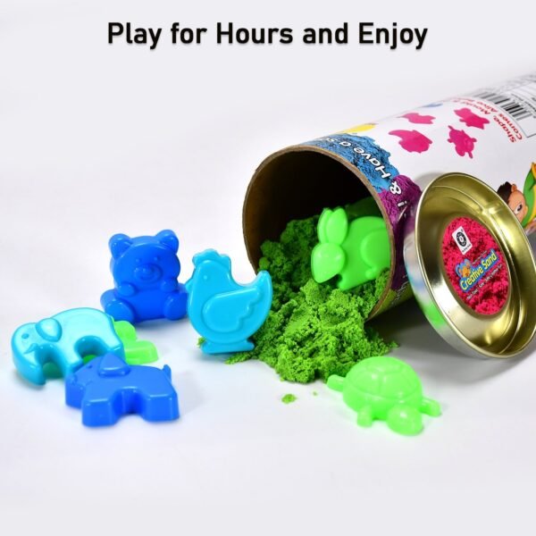Kinetic Sand Kit – Soft Sand Clay for Kids' Activities