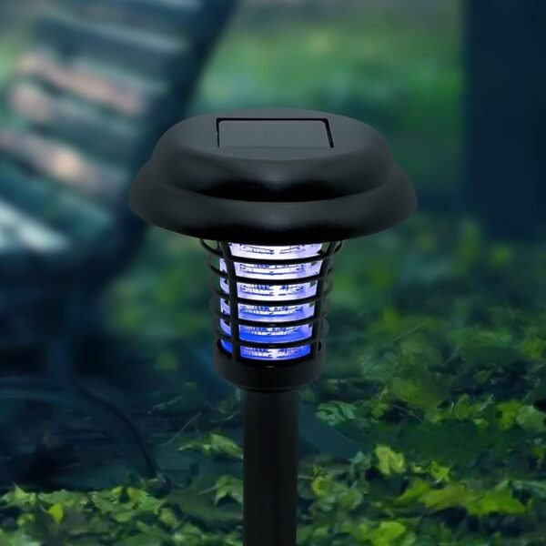 02_1babb934-1545-4672-b98f-75e0882a9cf4.jpg Garden Lighting UV LED Solar Powered LED Mosquito Trap / Bug Zapper (2 Pc)