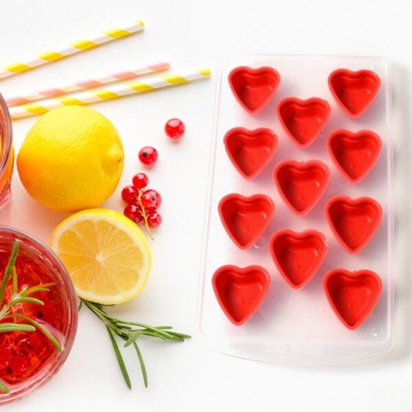 Silicone Mold Ice Cube Tray  (1 Pc)