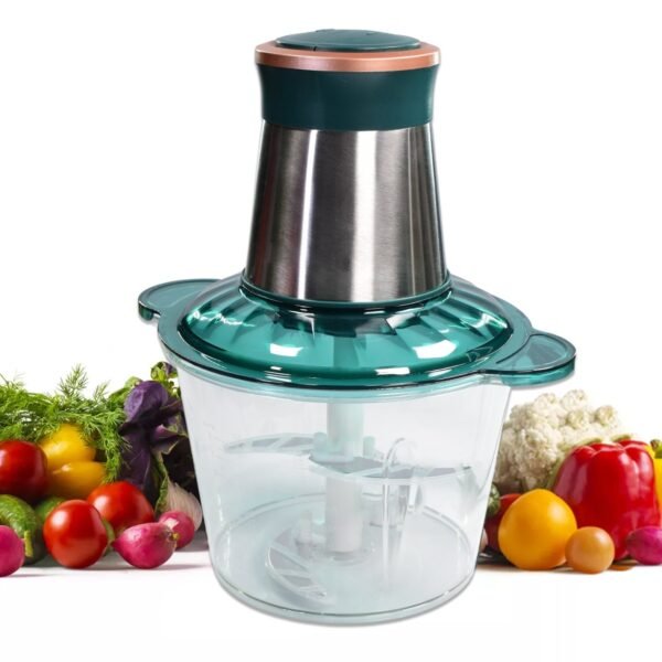 Stainless Steel Electric Meat Grinders with Bowl for Food Chopping Meat & Vegetable