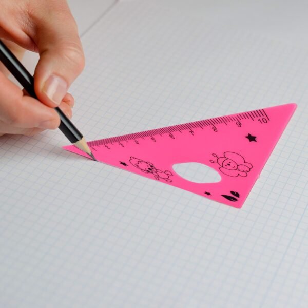 Cute Cartoon Giraffe Ruler / Scale Meter Ruler / Triangle Ruler (4 Pc Set)