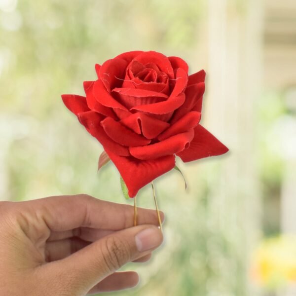 02_20868081-97b5-41fa-809f-027539f0e0a1.jpg Hair Clip Red Rose Bridal Hair Pins Rose (12 Pcs Set / Red Color Only)