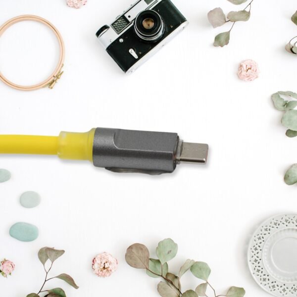 02_215b3141-59d1-4d47-ae22-0d002942bf43.jpg Type C data cable Fast Charging With Light (1 Mtr. / 1 Pc)