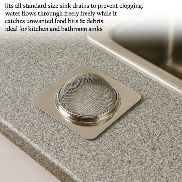 Supermom Stainless Steel Square Sink Strainer (1 Pc)