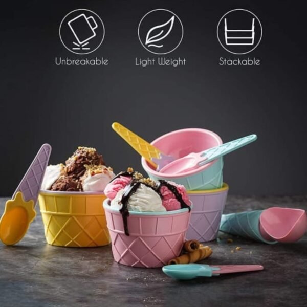 02_25b07daf-38cd-406e-a978-7c472c787e59.jpg Premium Ice Cream Waffle Spoon Bowl Set (6-Piece , Color Box)