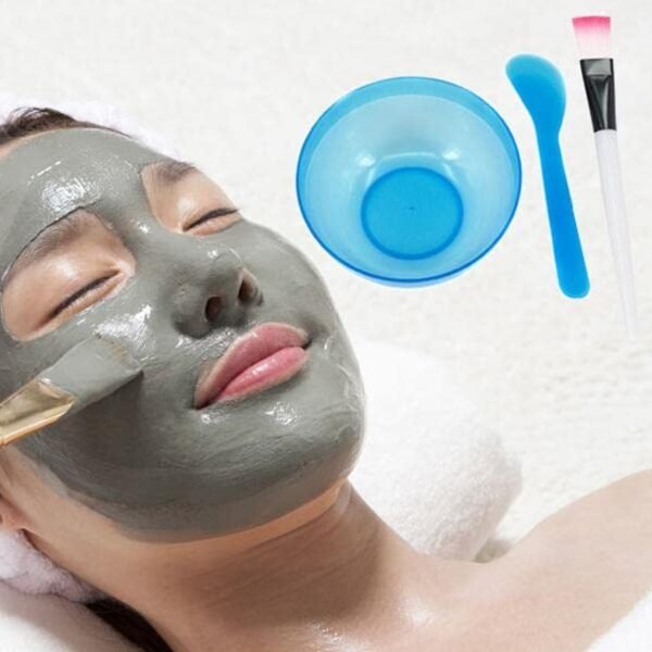 Facial Mask Bowl Set for Girls (6-Pcs)