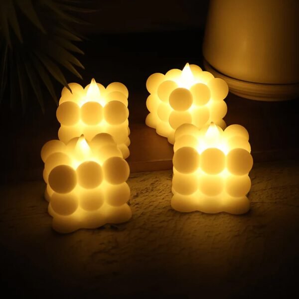 02_3000debf-acb2-4706-96e3-3862dae1b672.jpg Decorative LED Bubble Candles (4 Pc / Set)