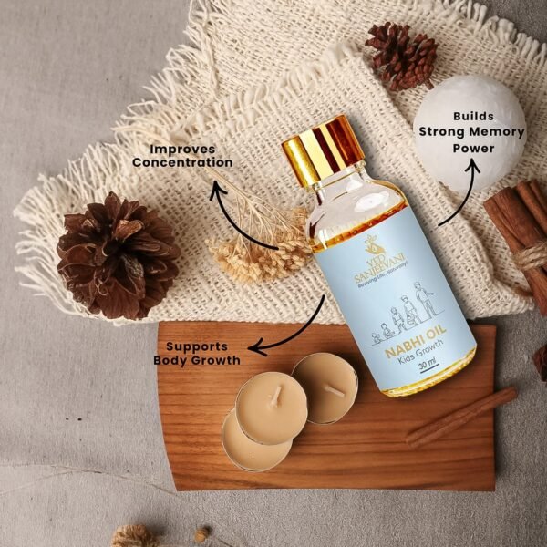 02_304426fb-d4c1-4030-9b4e-c9dd97b3509c.jpg Ved Sanjeevani Nabhi Oil for Kids Growth (30ML / 1 Pc)