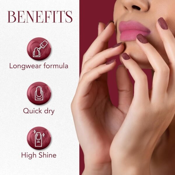 02_3586543b-1d5f-4c38-a326-41cc61a22aaf.jpg OG Beauty Premium Scarlet Red Metallica Nail Polish (1 Pc / 10 ML)