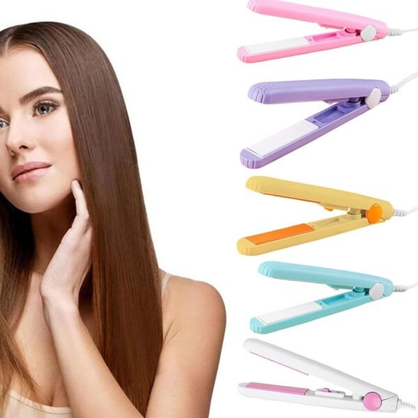 Beauty and Personal Care Professional Ceramic Plate Mini Hair Styler