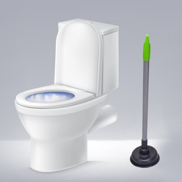Toilet Plunger – For Clogs in Bowls & Sinks in Homes & Commercial Buildings