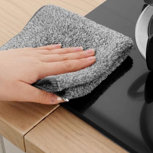 Microfiber Soft Hand Napkin (20x20 cm /  1 Pc)