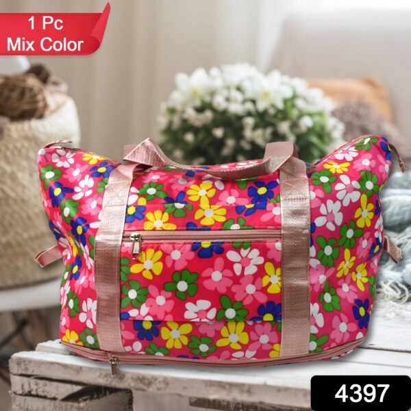 02_3d330ed6-d457-48b7-84c9-066f35c8a705.jpg Large Capacity Folding Travel Bag, Multifunctional Sports Shoulder Bag Luggage Bag, Travel Bag Expandable Weekender Overnight Bag with Dry and Wet Separated Pocket Sports Bag Gym, Shoulder Bag Water Resistant (6 Pocket)