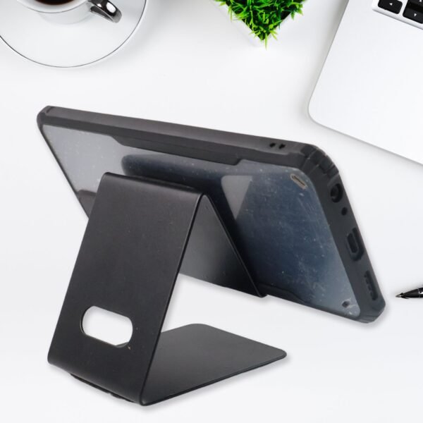 02_3f080107-d5ab-4af3-93fd-07f1eec0babf.jpg Metal Universal Mobile & Tablet Stand Holder - (1 Pc)