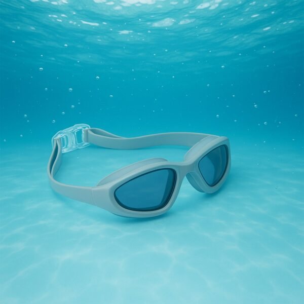 Konex Premium Wide Vision Swimming Goggles With protective hard case (1 Pc)