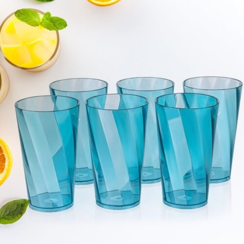 02_3f6a732c-50d9-4534-bb76-c0e9e86a73c1.jpg Premium 300ml Transparent Glass Set for Water, Juice & Cocktails (Set of 6)