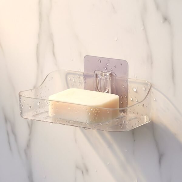 02_4003f8f8-99db-42e6-933e-9c800469aa51.jpg Wall-Mounted Transparent Soap Dish Holder Set