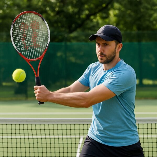 02_403229c0-f2a6-453a-8fd1-ce3299154905.jpg Professional Tennis Racket with Full Cover (1 Pc)