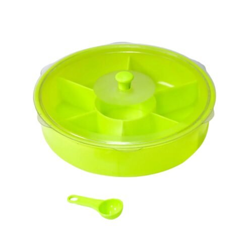 Multipurpose Dry-fruit and masala box with single spoon.