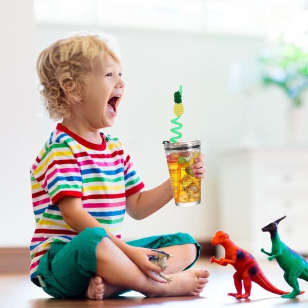 02_488b4480-b03f-43e7-80d4-0e8ea7a80503.jpg Reusable Plastic Straws (12 pcs Set / Mix Design)