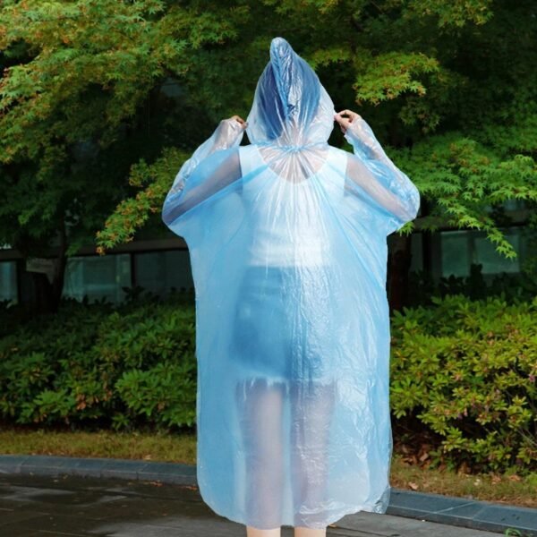 Disposable Rain Coat – Protection from Rain and Storms to Keep You Clean & Dry