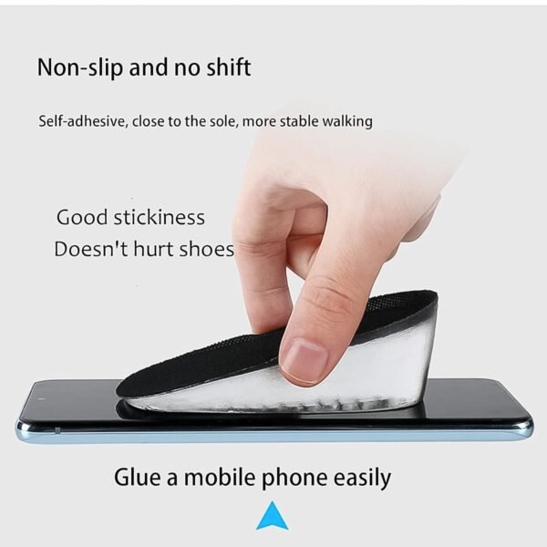 02_4bc231be-e598-4912-9a38-b4f7cdcaeda3.jpg 1 Pairs Silicone Heel Pads, Shoes Insole (12×7×2 Cm)