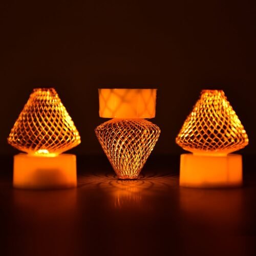 12Pcs Flameless LED Tea Light Candles for Home & Event Decor, Diwali