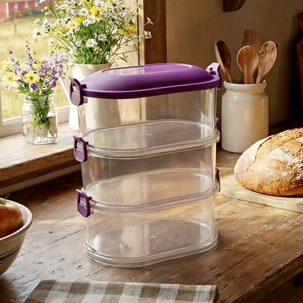 02_525da3d4-edb2-4fbf-bc6f-d127e3516add.jpg 3 Layer Stackable Airtight Food Storage Container Set (1 Set)