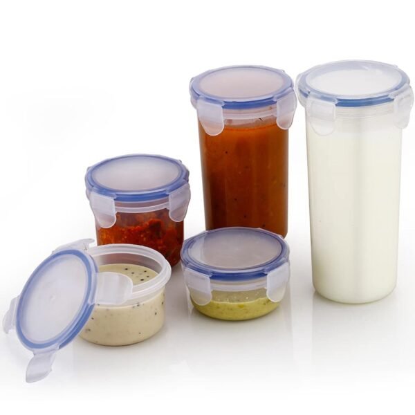 02_561b6a1d-7769-40d5-a87c-f3c65a9e0642.jpg Plastic Liquid Round Airtight Food Storage Container with Leak Proof Locking Lid