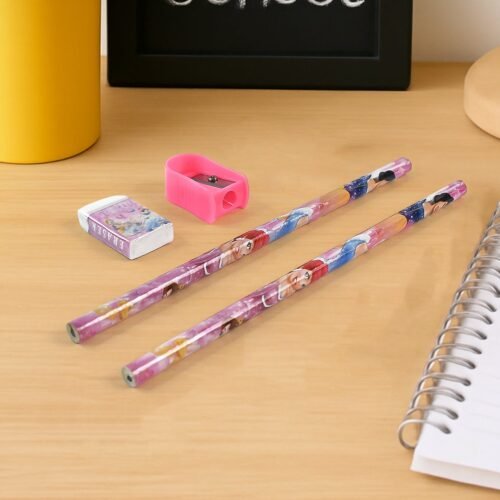 Fun & Functional! 5-in-1 Cartoon Pencil Set for School & Play (5 Pc)