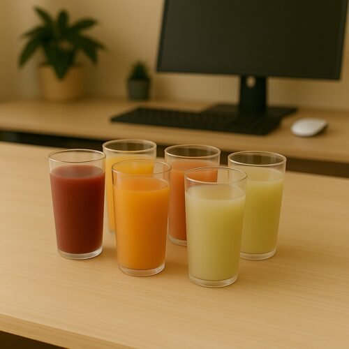 Round Clear Plastic Unbreakable Transparent Glass Set ( 300ml 6pc )