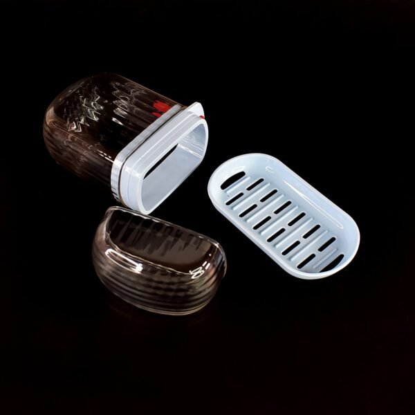 Apex Unbreakable Travel Soap Case with Secure Lock  ,Sabudani(1 Pc)