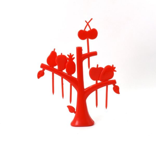 6 Pc Fruit Fork Set for Convenient Eating of Fruits and Vegetable Salads