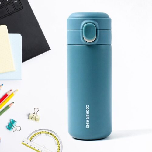 Stainless Steel Insulated Vacuum Bottle With Insulated Cap Lock (320ml Approx)