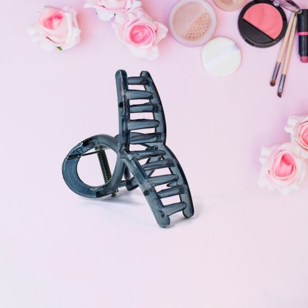 Plastic Hair Clamp Grip, Simple Matte Hair Barrette Clamp (1 Pc)