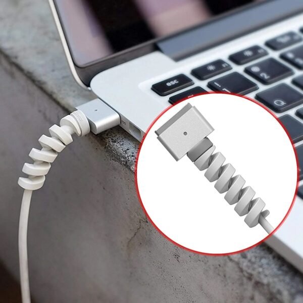 Spiral Charger Cable Protector for All Universal Cable (Pack of 10)