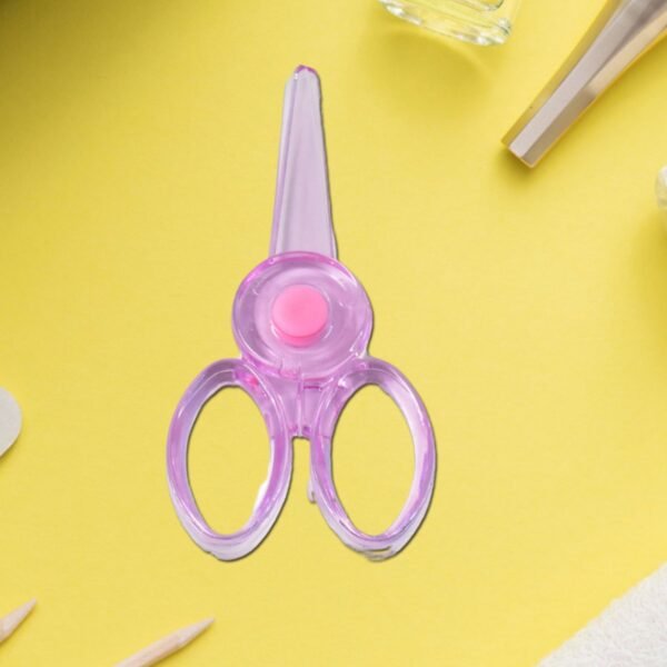 Plastic Child-Safe Scissor (1 Pc / Mix Color)