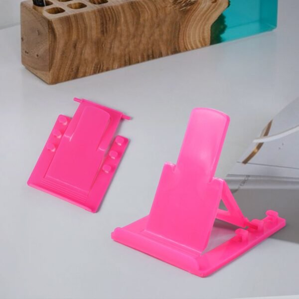 02_67d08c19-8106-4ddd-a315-a910533e8173.jpg Adjustable Foldable Plastic Mobile Phone Stand Holder (1 Pc)
