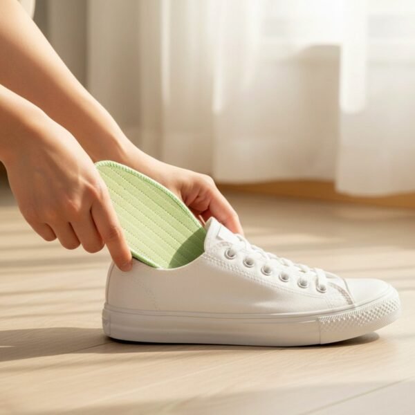 Premium Comfort Shoe Insoles for Daily Foot Support Size 35 (1 Pair / Mix Design)